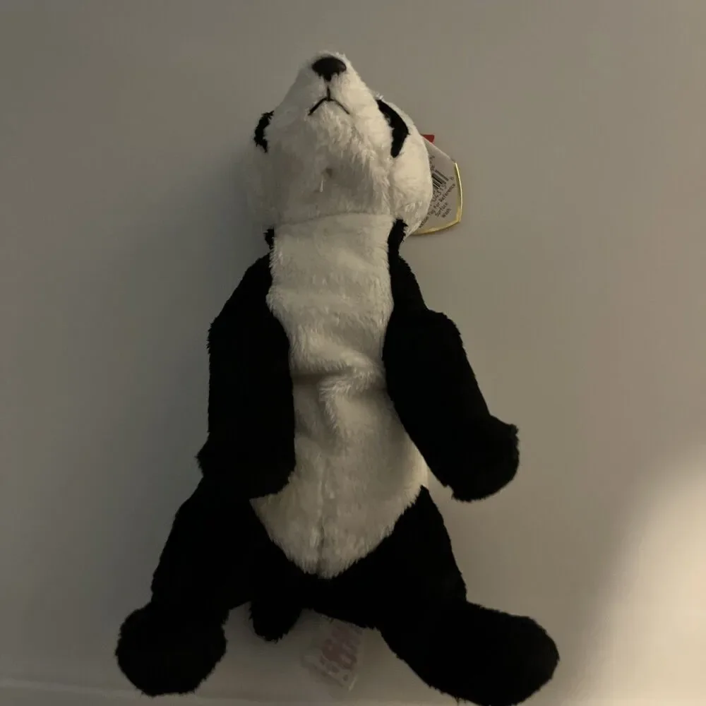 Ty Vintage Beanie Babies China The Panda Plush Toy